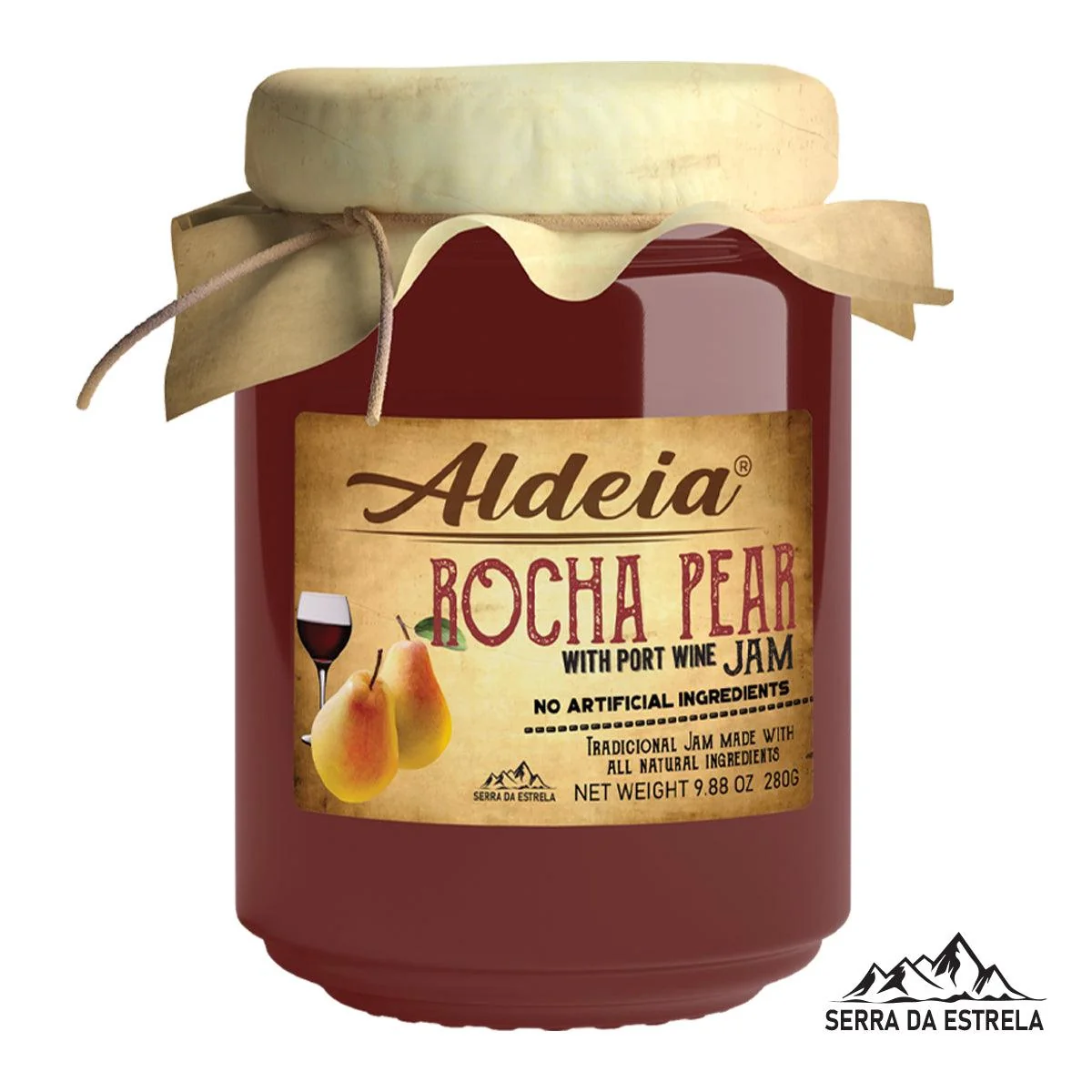 Aldeia Rocha Pear W/Port Wine Jam 280g