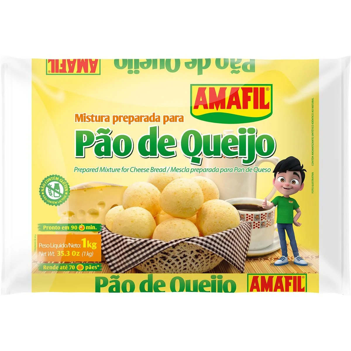 Amafil Mistura p/Pao de Queijo 2.2lb