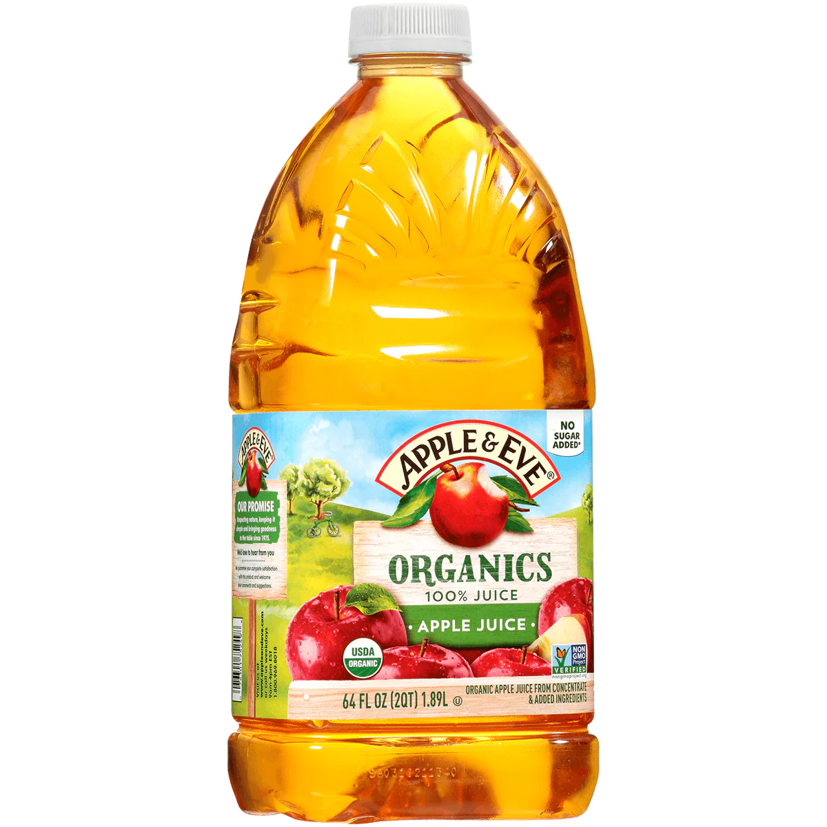 Apple&Eve Organic 100%Apple Juice 1.89L