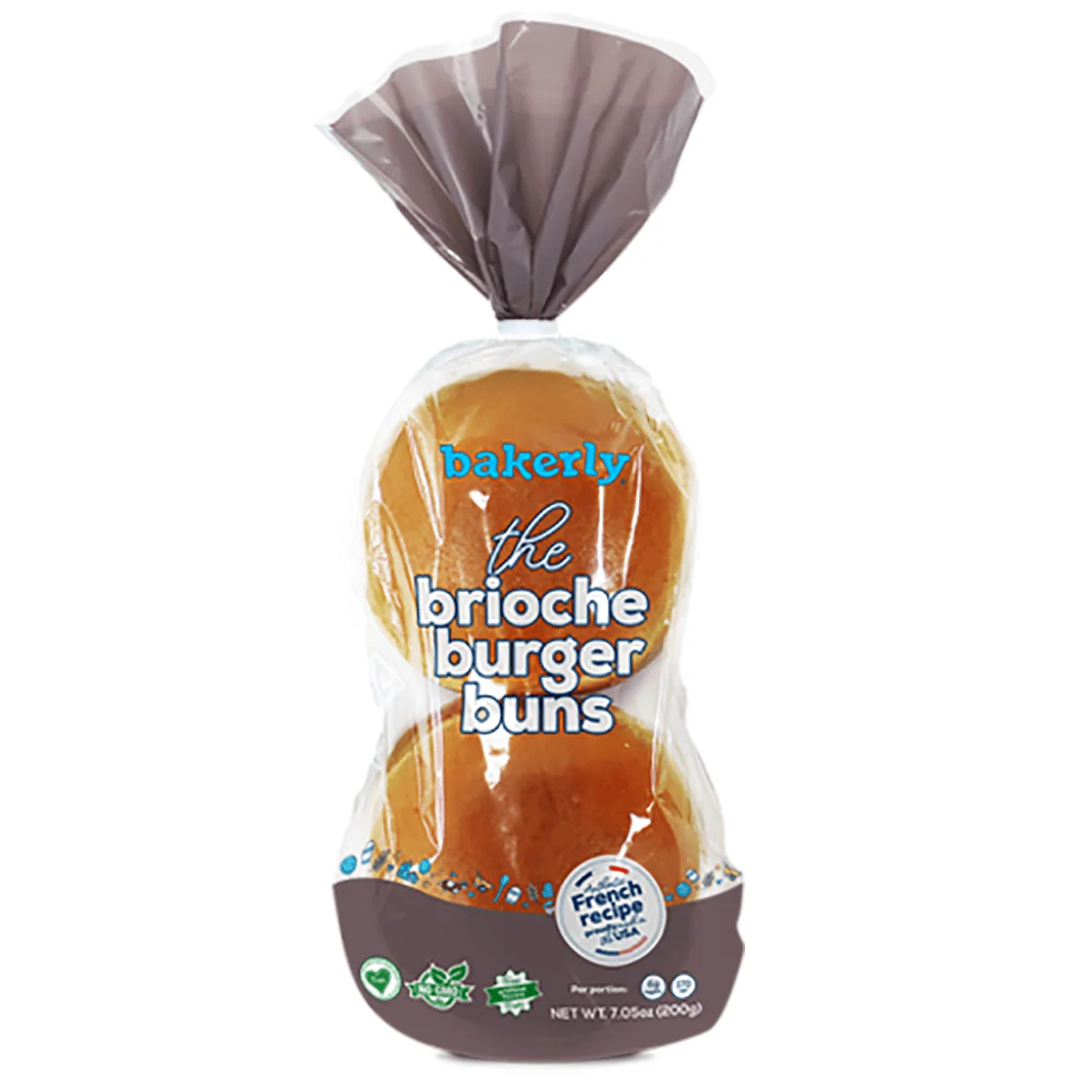 Bakerly Brioche Burger Buns