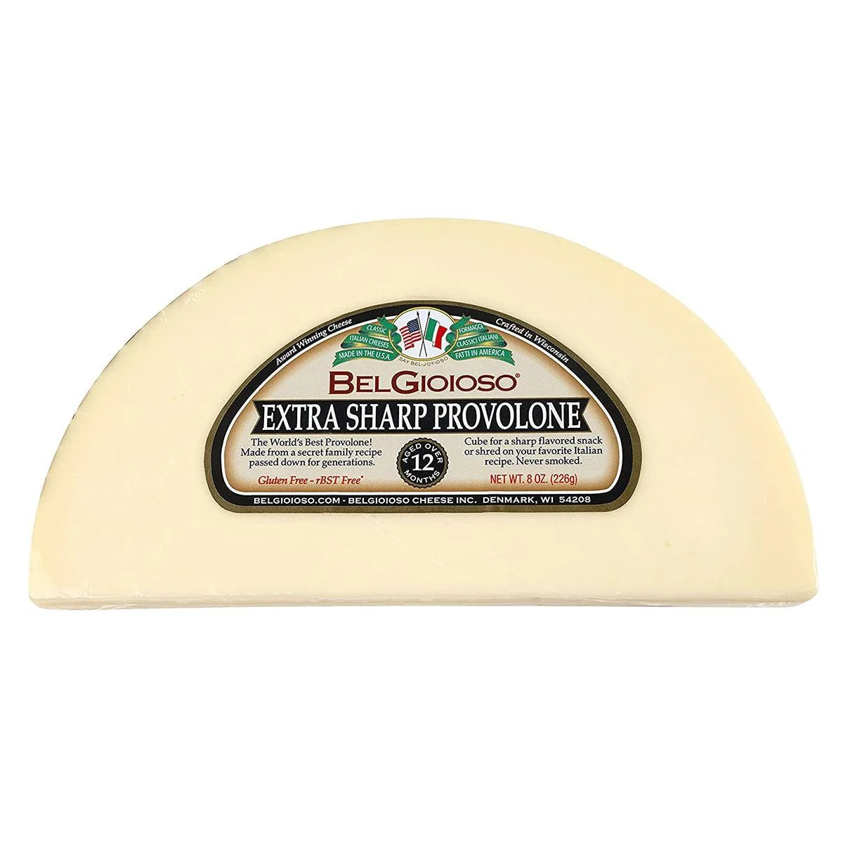 Belgioioso Extra Sharp Provolone Chs 8oz