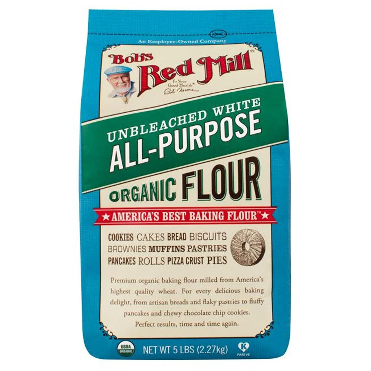 Bobs Red Mill Unbleached Organic Flour 5