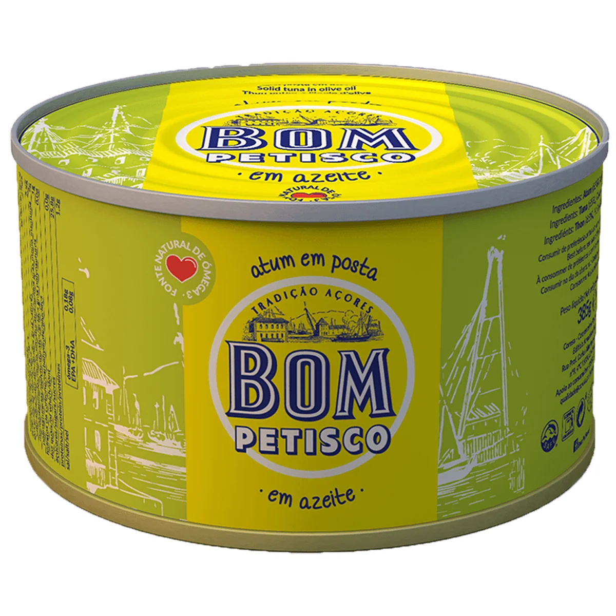 Bom Petisco Tuna in Olive Oil 385g