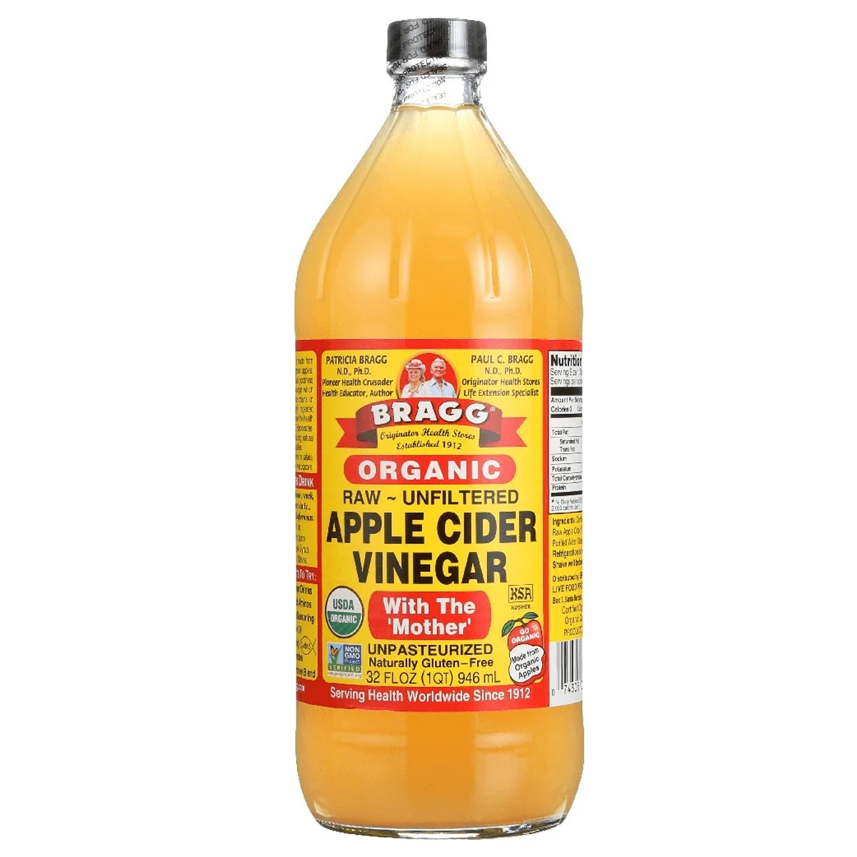 Bragg Organic Raw Apple Cider Vinegar 32flz