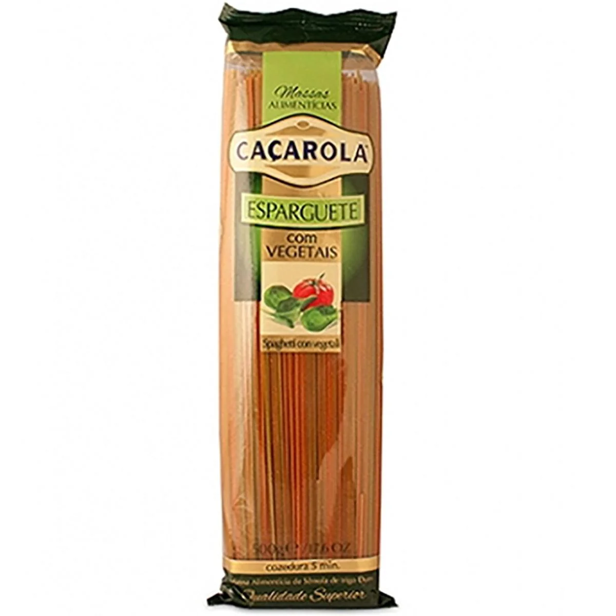 Cacarola Esparguete C/Vegetais 500g