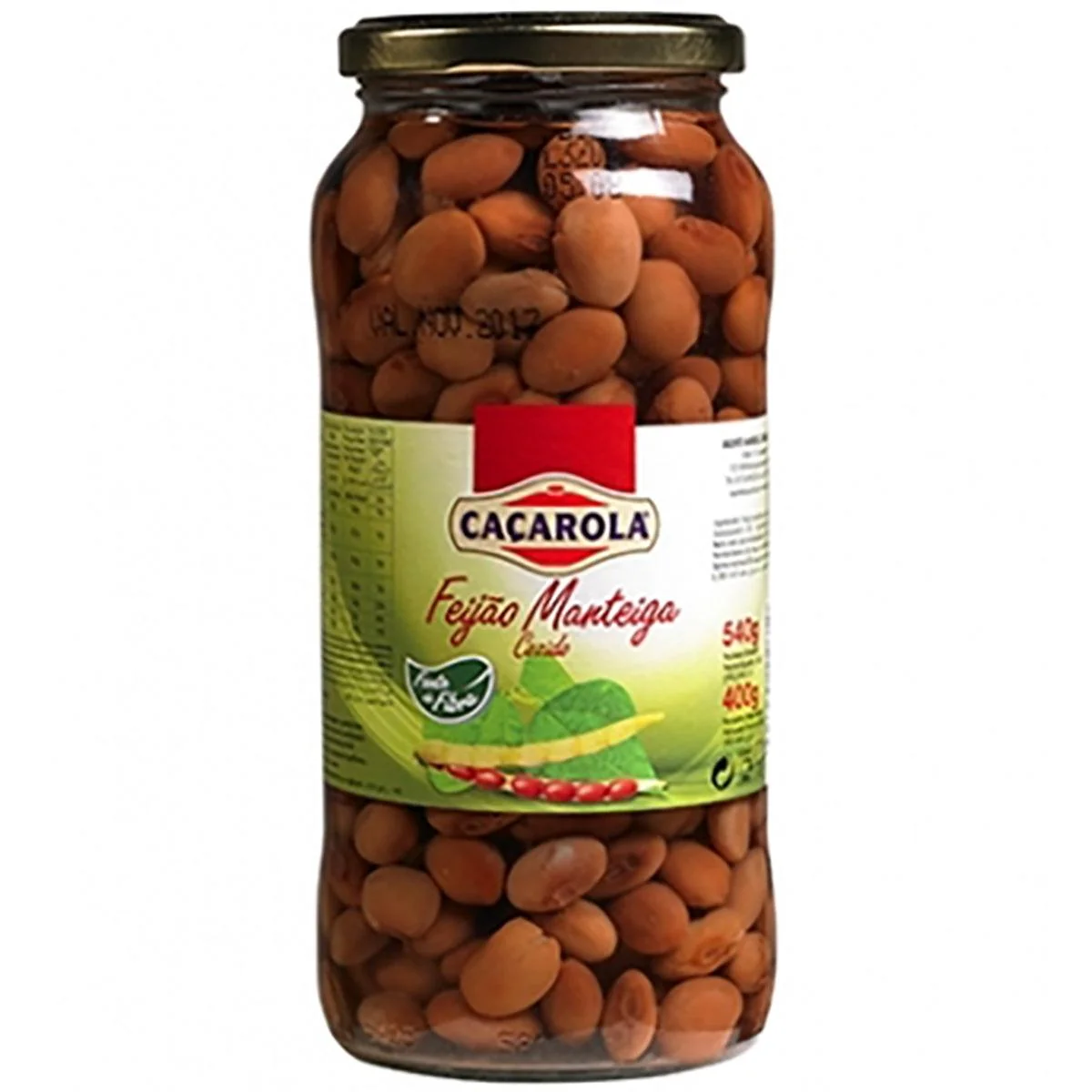 Cacarola Feijao Manteiga Cozido 19oz