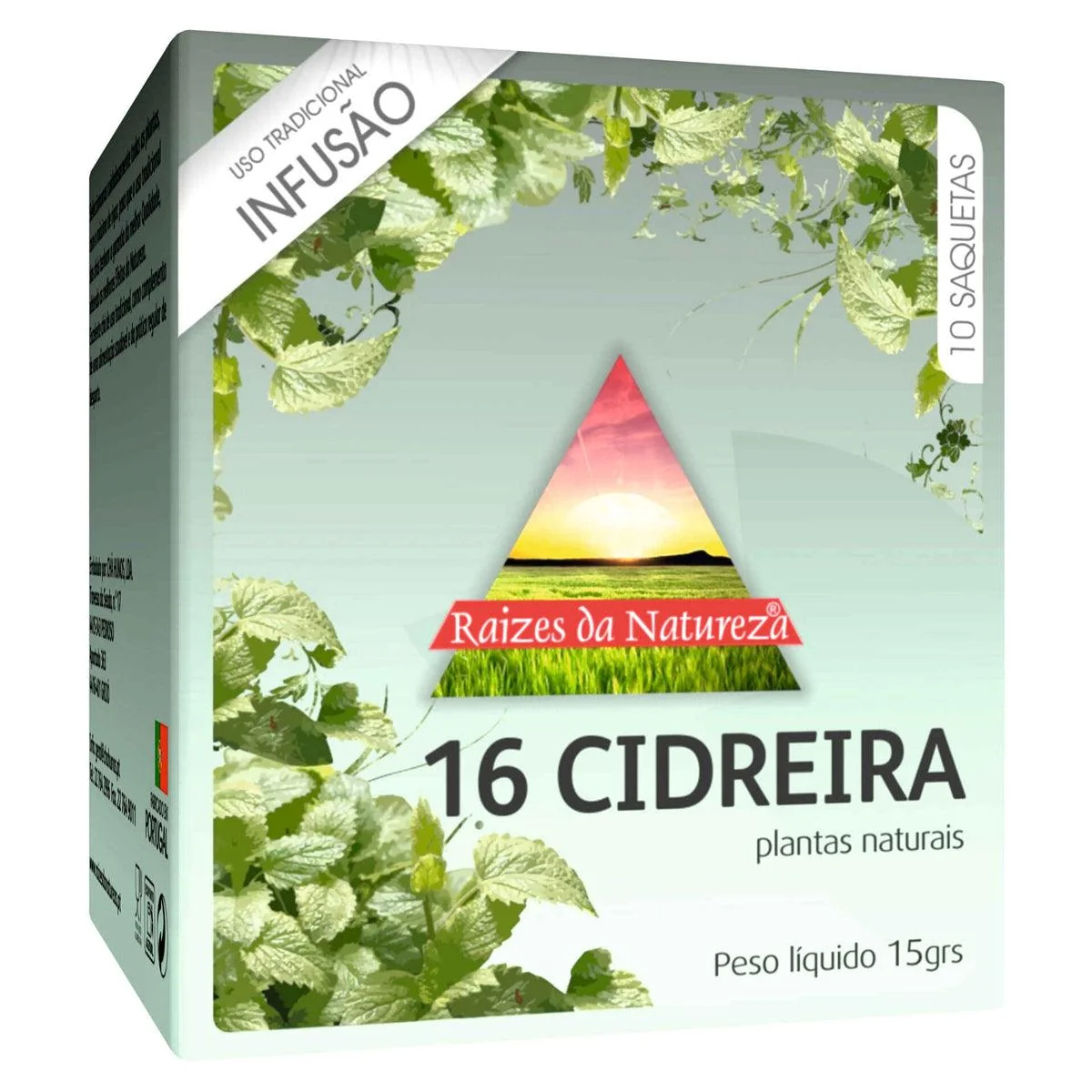 Cha de Cidreira Raiz Natureza 10ct