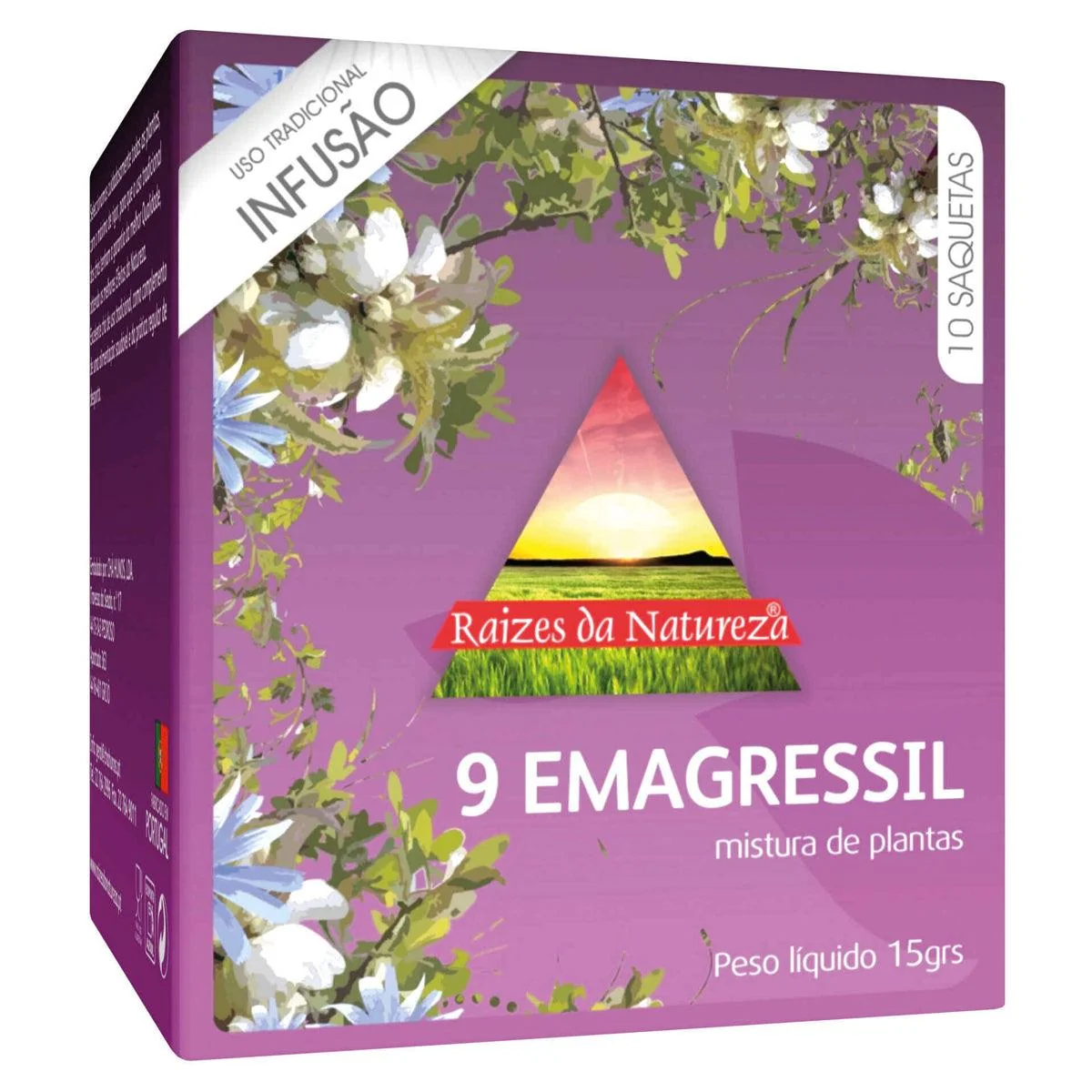 Cha Emagressil Raiz Natureza 10ct