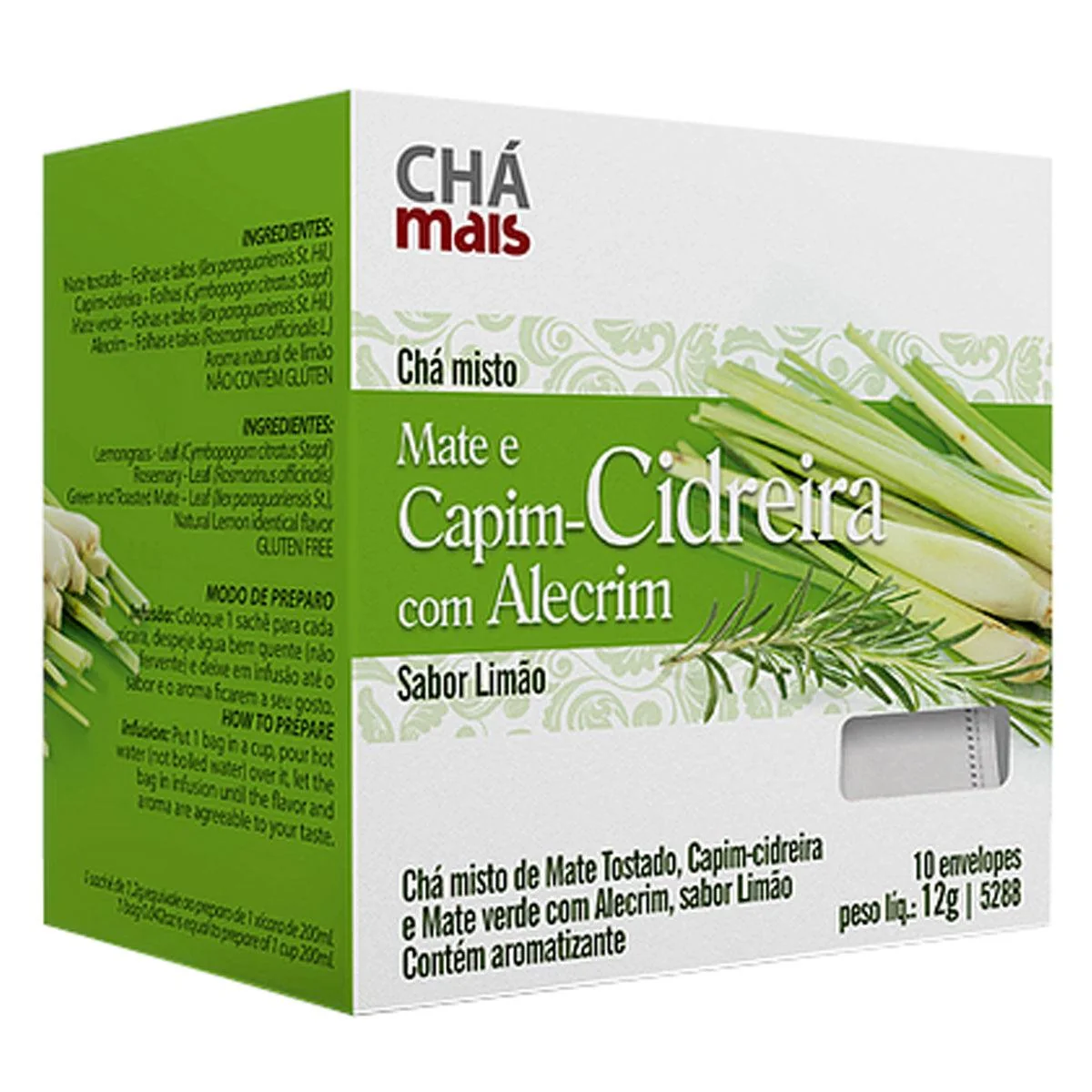 Cha Mais Alecrim com Limao 10g