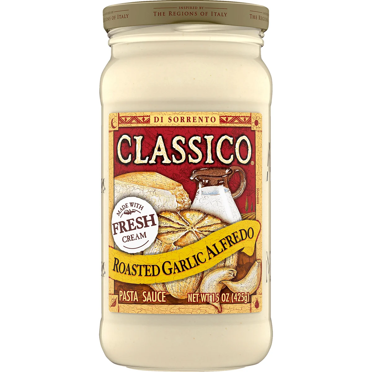 Classico Roast Garlic Alfedo Sce 15oz