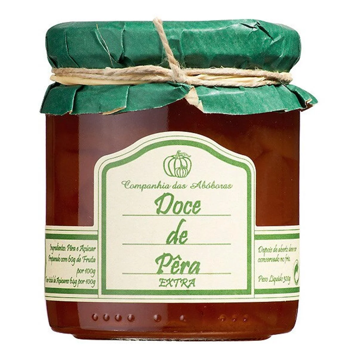 Companhia Aboboras Doce de Pera 240g