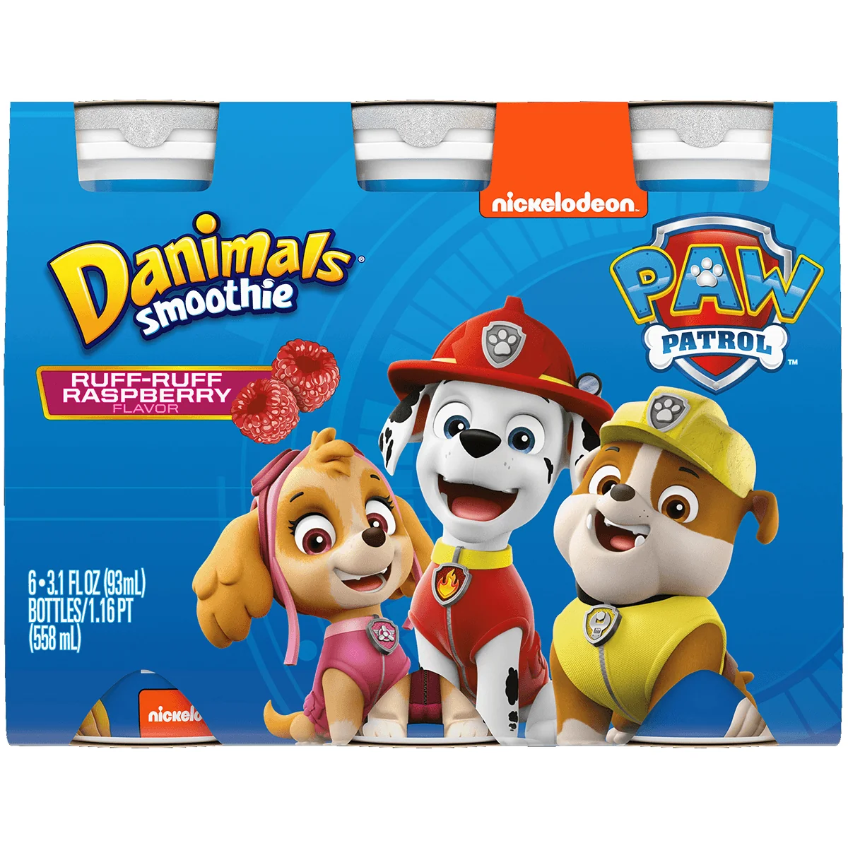 Danimals Raspberry Drink 6PK