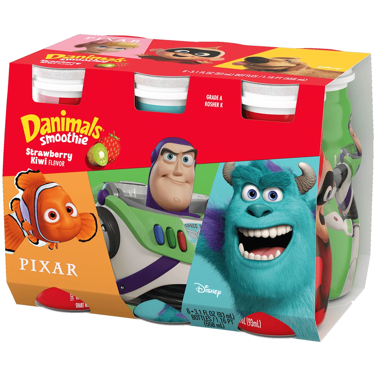 Danimals Strawberry/Kiwi 6PK