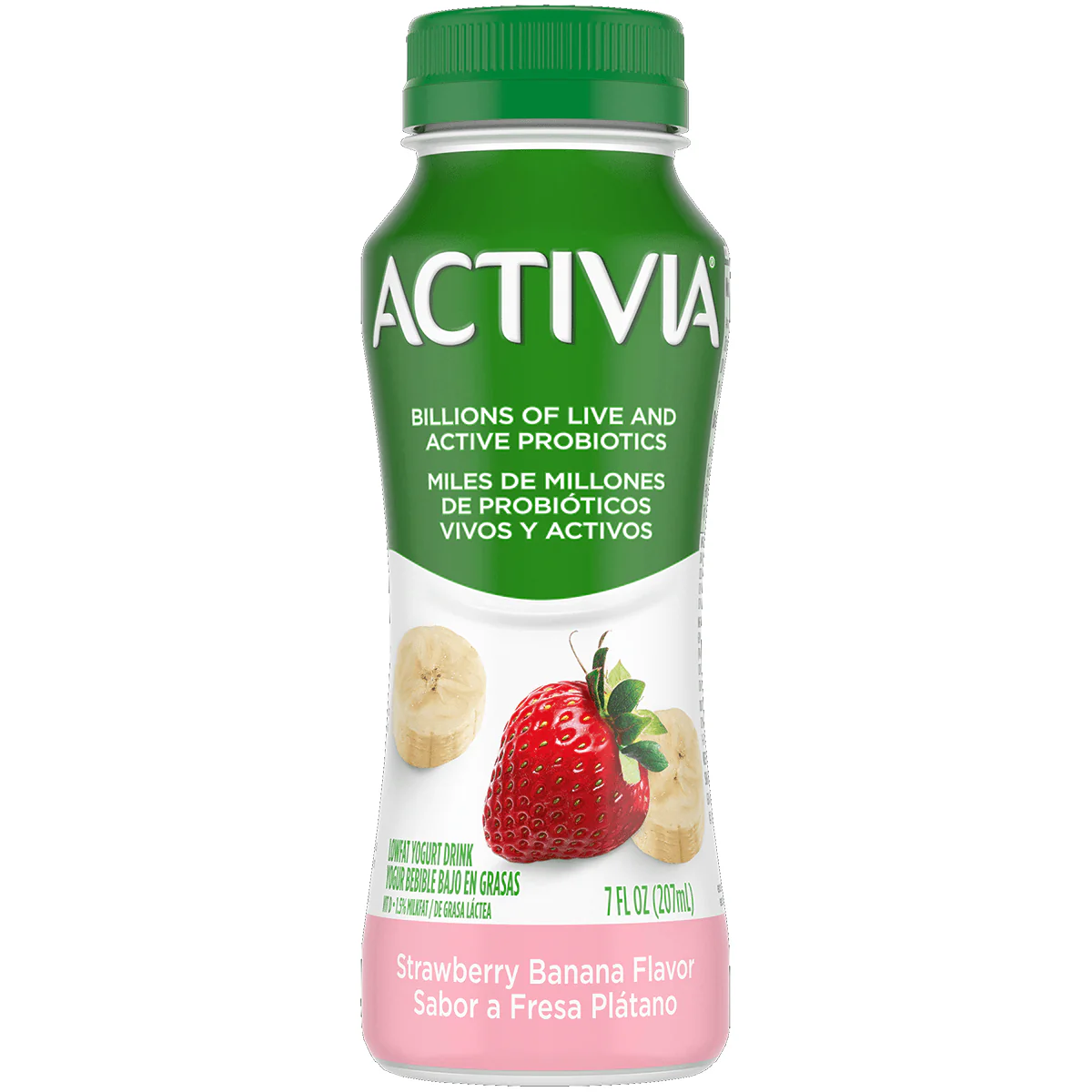 Dannon Activia Straw/Banana Drink
