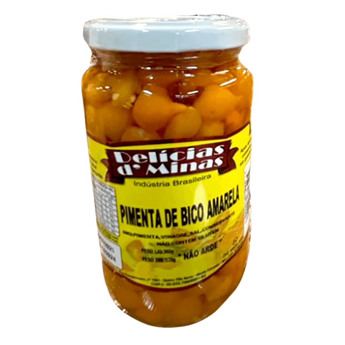 Delicia  Minas Pimenta Biquinho Amarela 300g