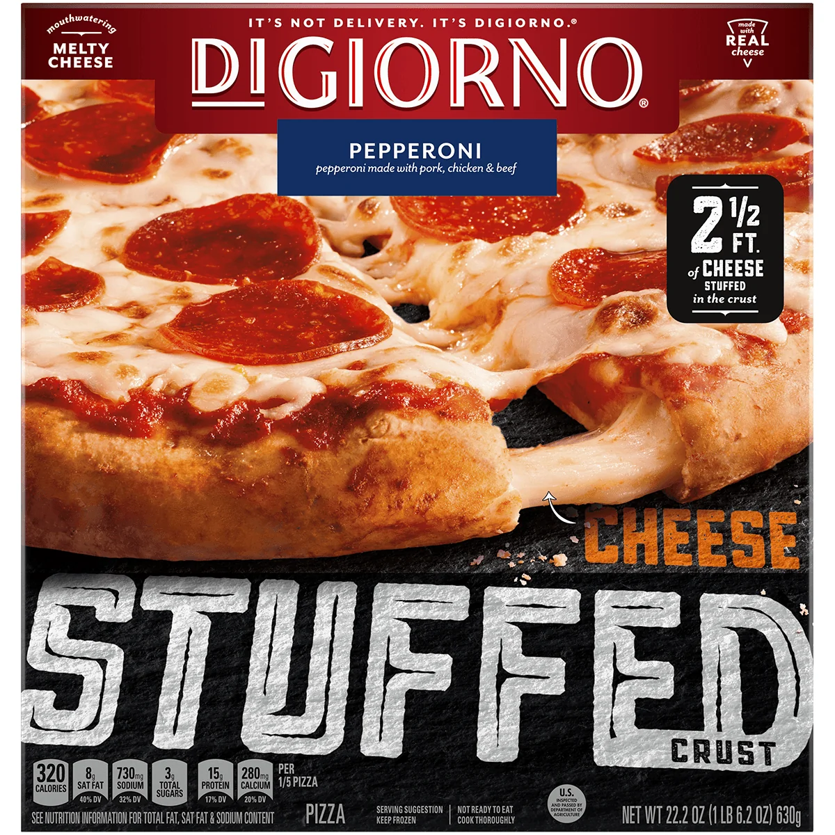 Digiorno Stuffed Crust Pepperon
