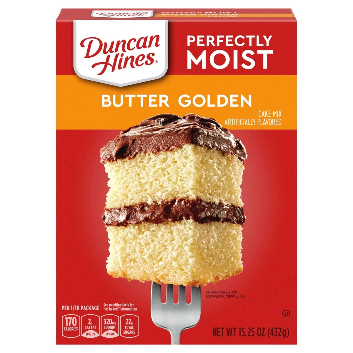 Duncan Hines Cls Butter Golden Cake Mix