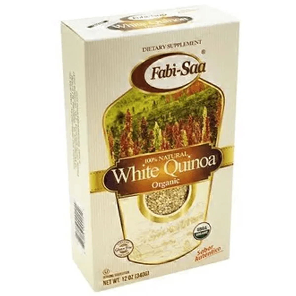 Fabi Saa Organic White Quinoa 12oz