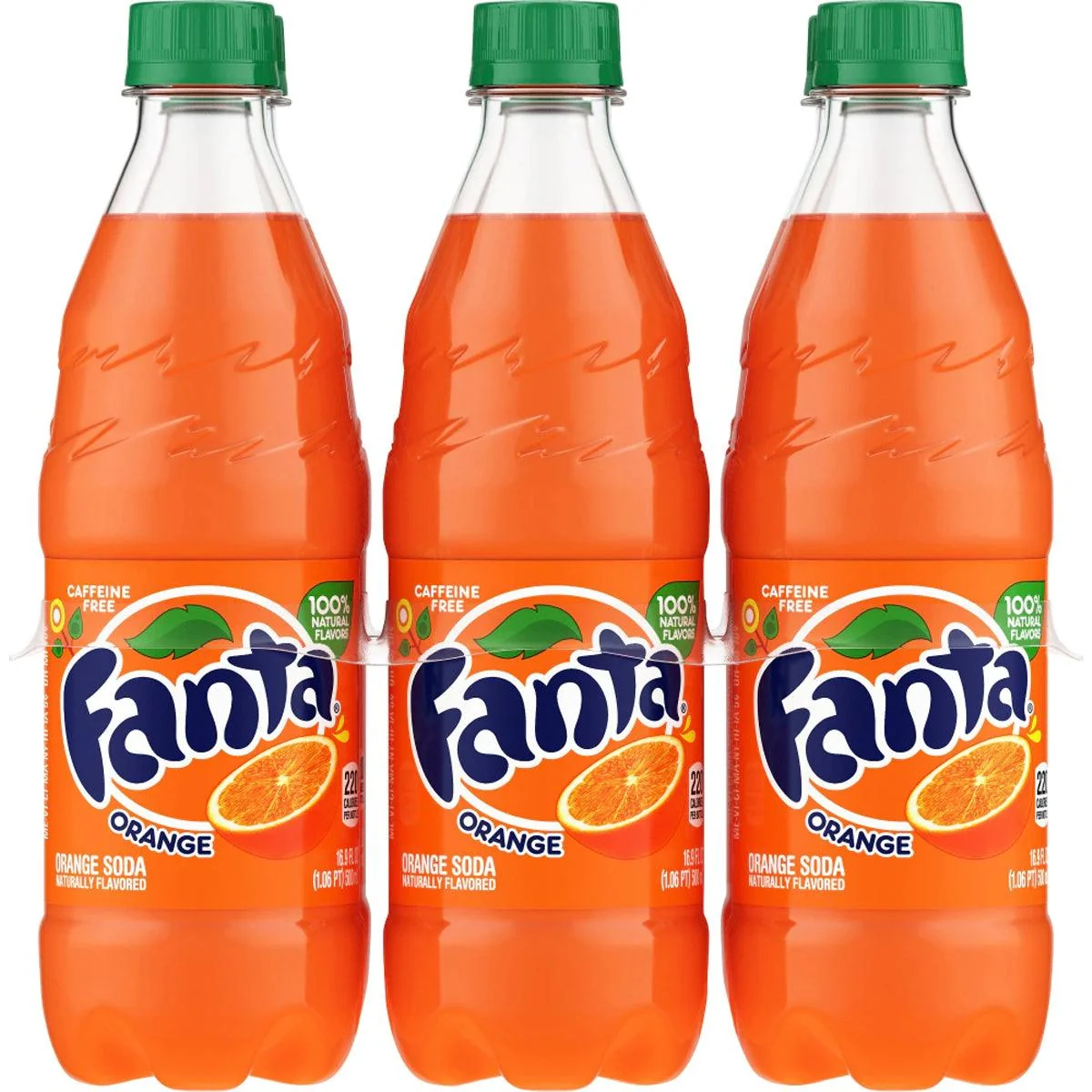 Fanta Orange Bottles 6PK