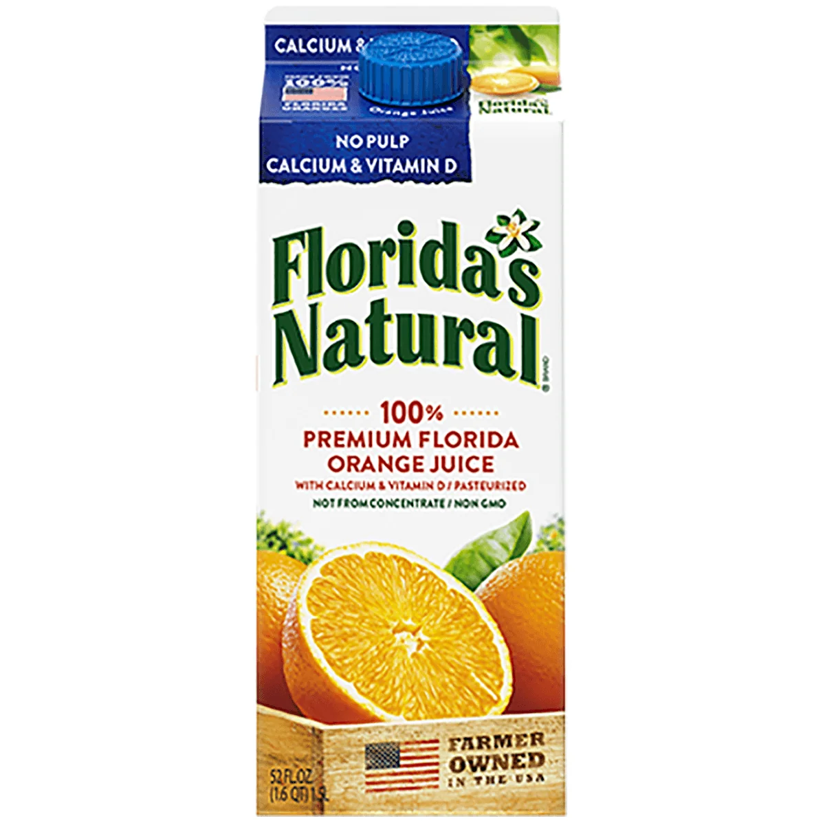 Floridas Nat.No Pulp Calc O.Jce