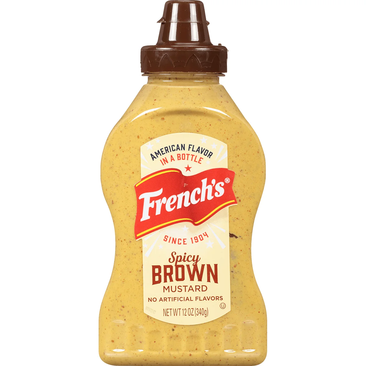 Frenchs Spicy Brown Mustard 12oz