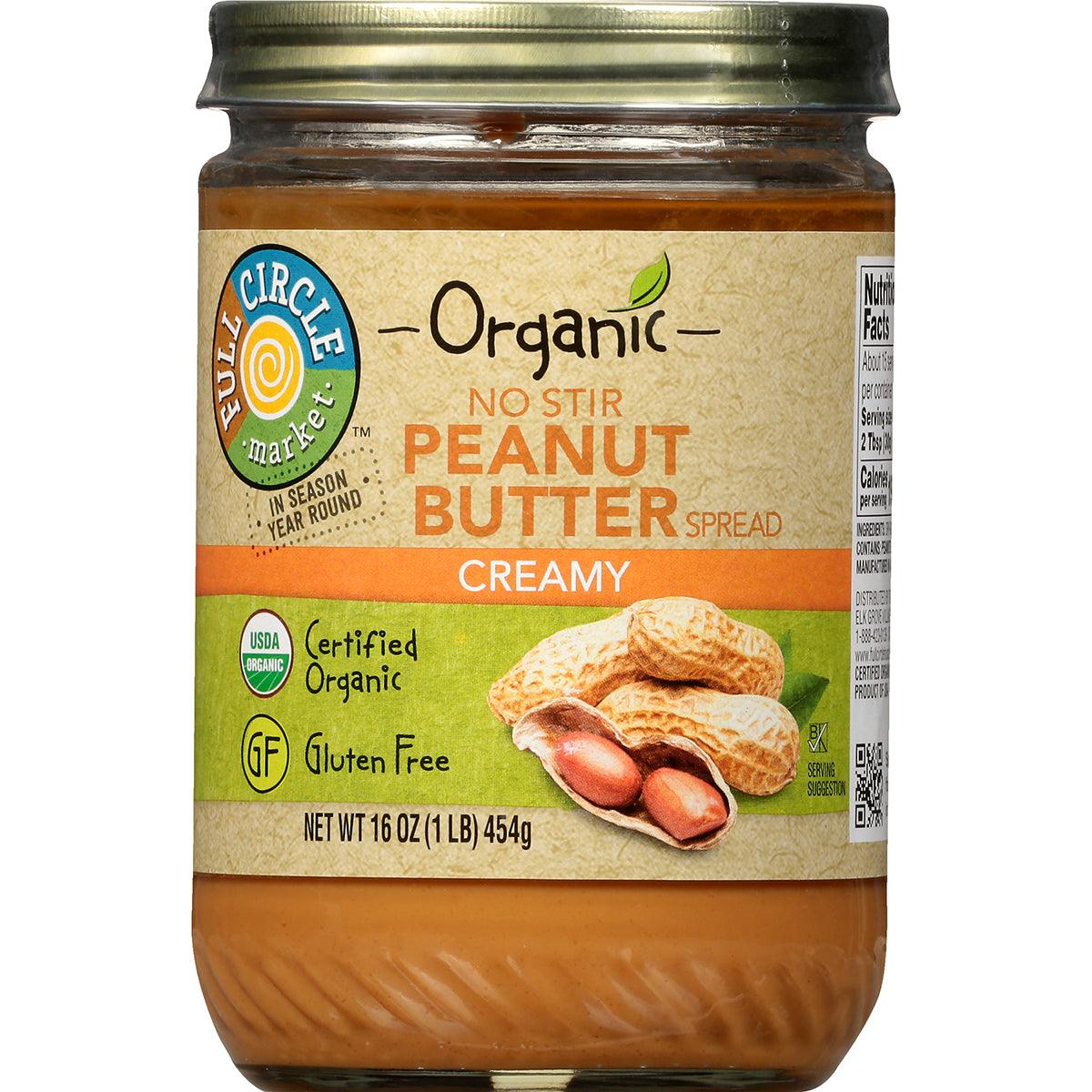 Full Circle Organic Creamy Pnt Butter
