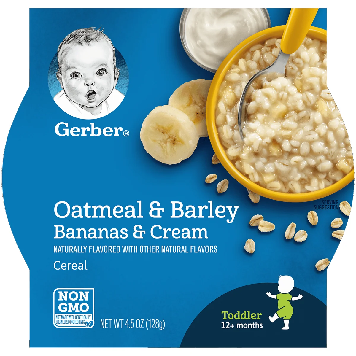 Gerber Breakfast Buds Ban/Crème 4.5oz