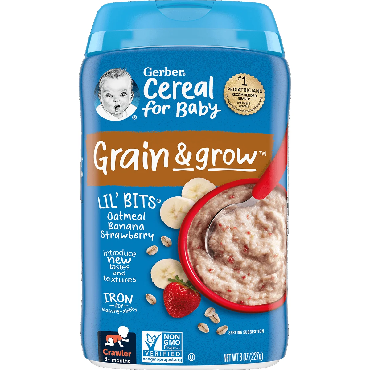 Gerber Lil Bits Oat/Ban/Straw