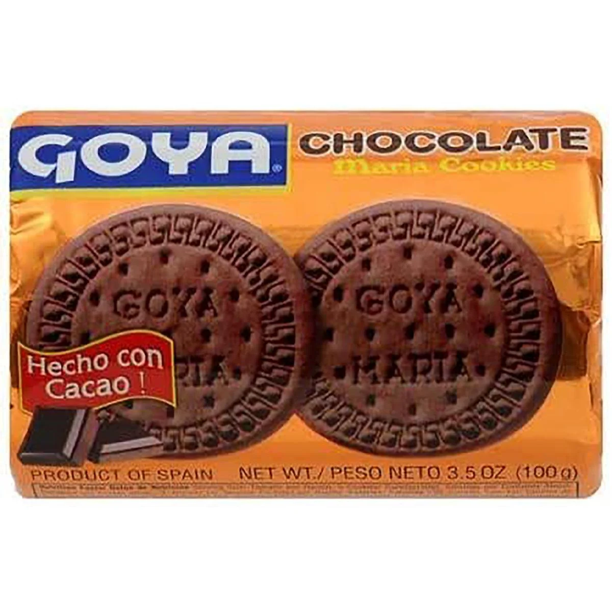 Goya Chocolate Maria Cookies 3.5oz