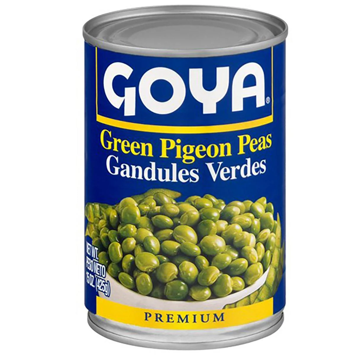 Goya Green Pigeon Peas 15oz