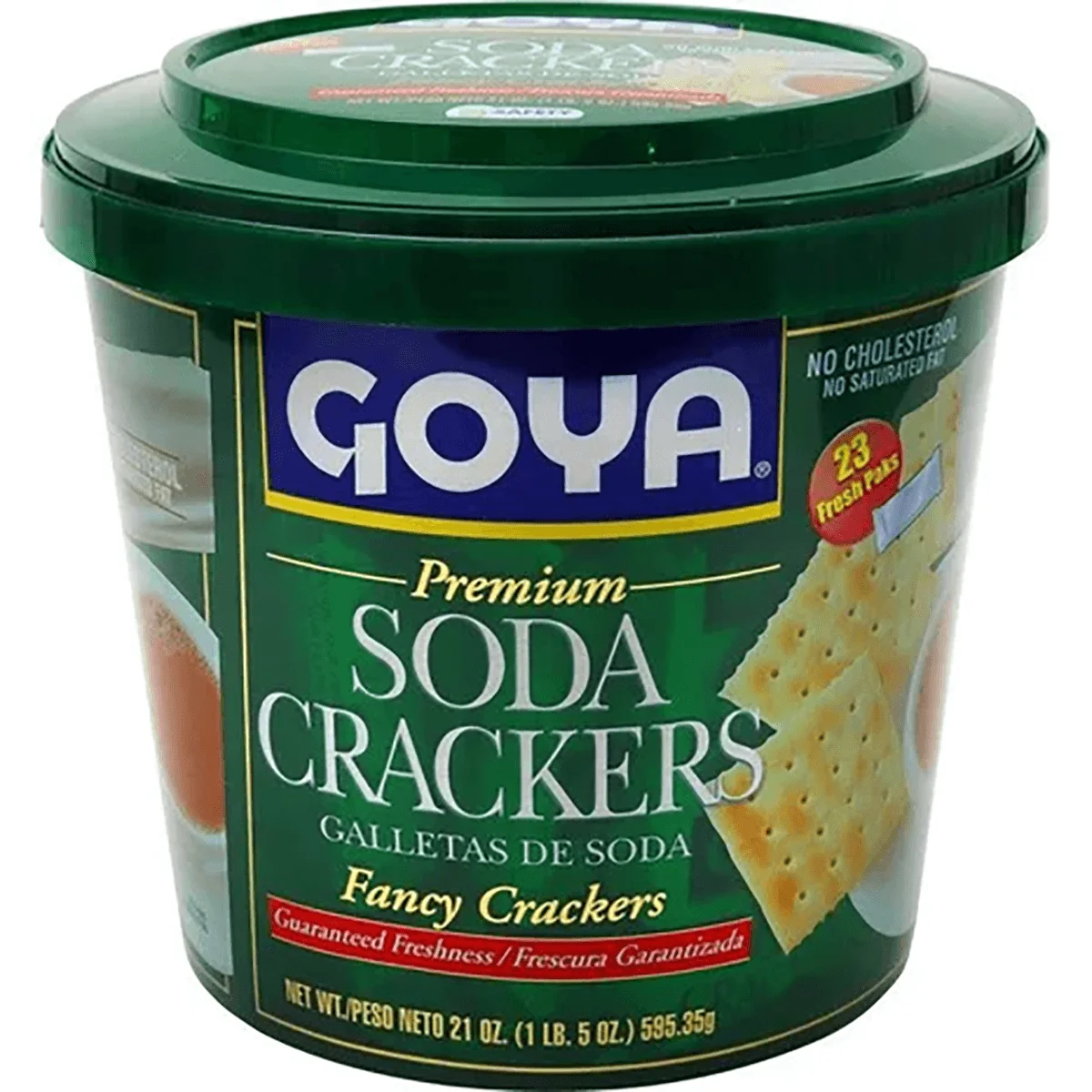 Goya Soda Crackers Easy Can 595.35g