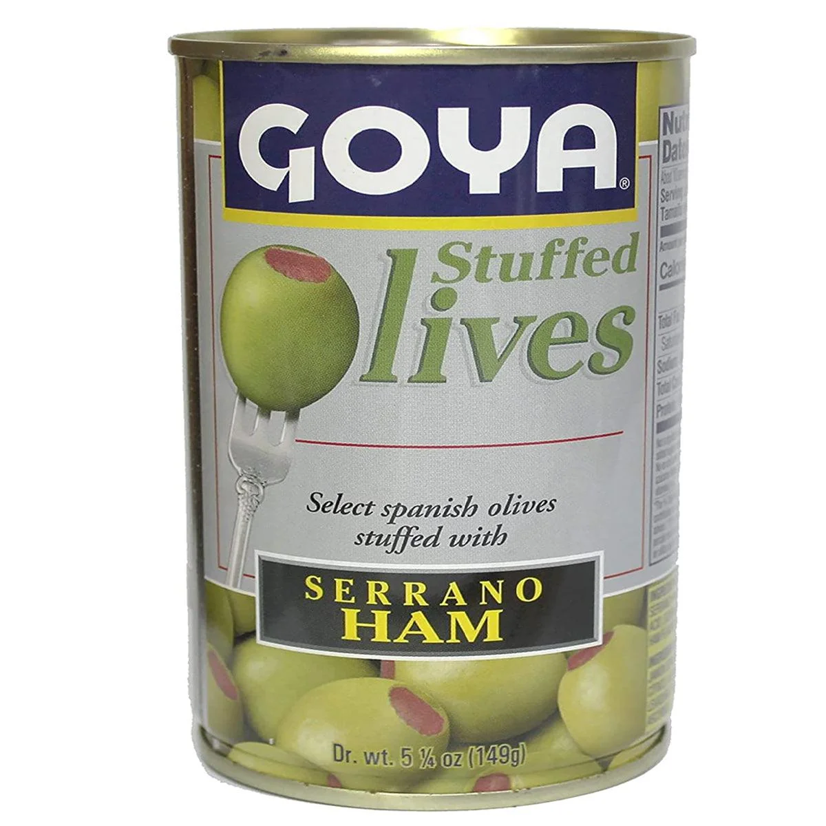 Goya Stuffed Olives W/Serrano Ham 149g