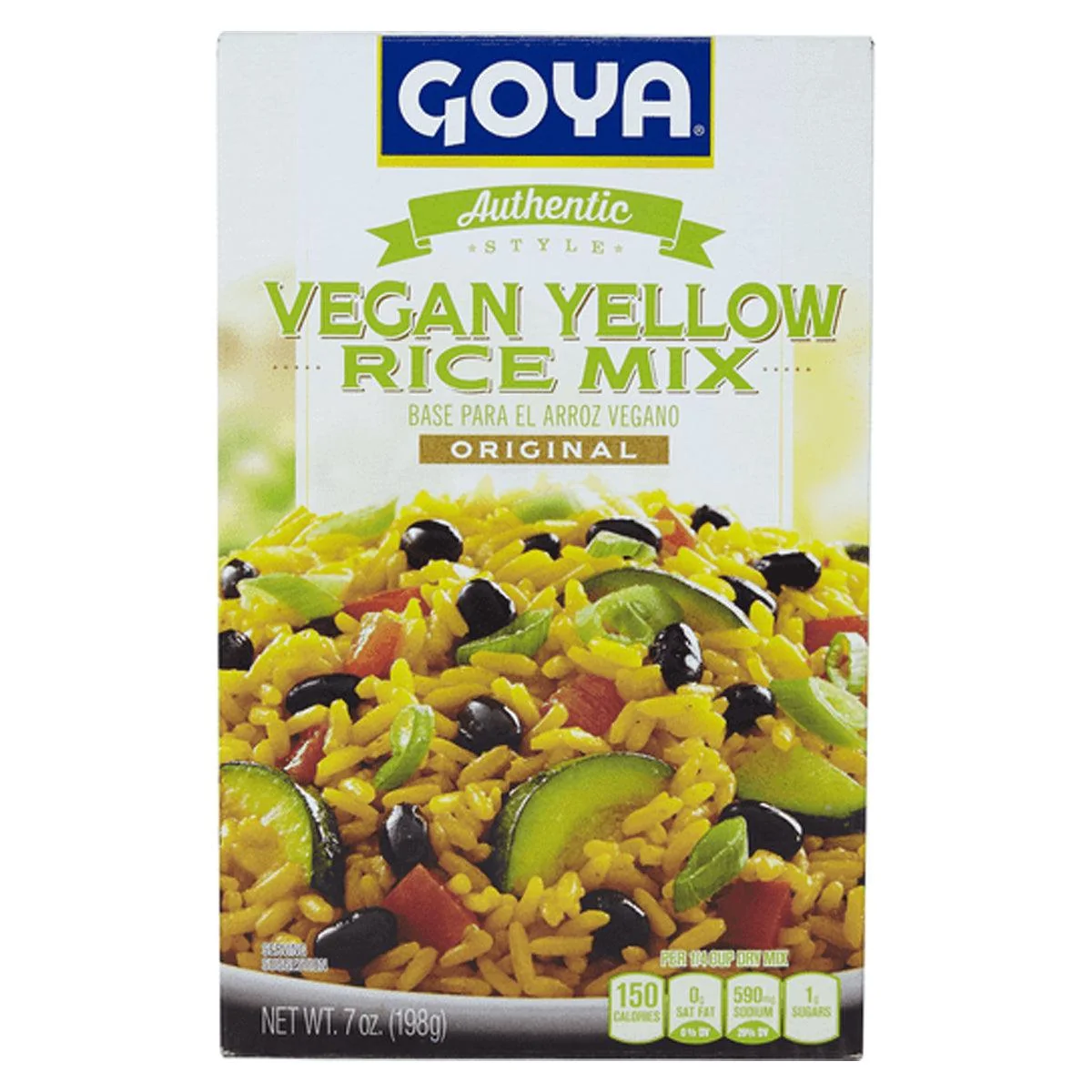 Goya Vegan Yellow Rice Mix 198g