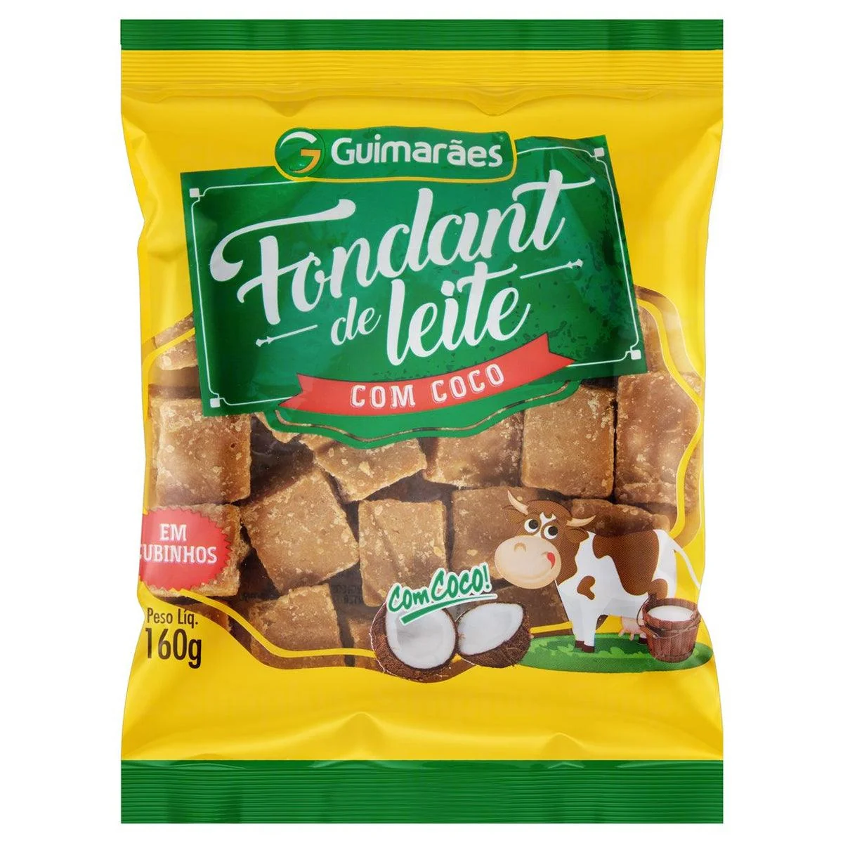 Guimaraes Fondant de Leite com Coco 160g