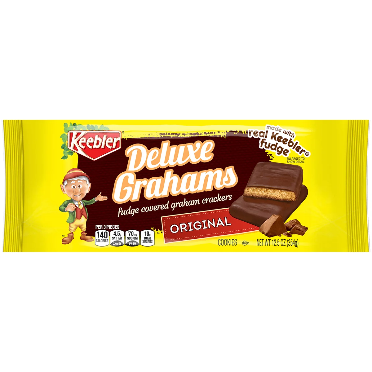 Keebler Fudge Shope Deluxe Grahams 12.5z