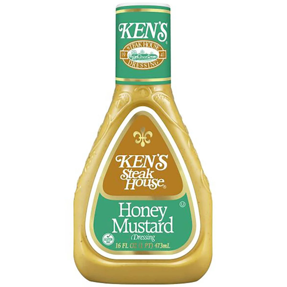 Kens SH Honey Mustard Dressing 16floz