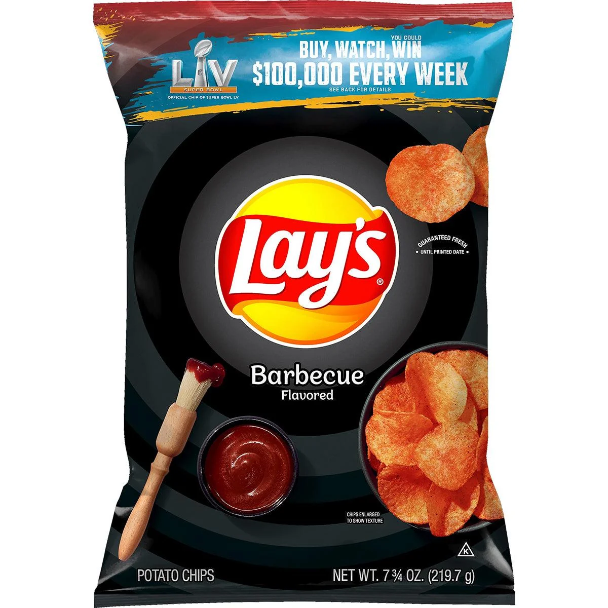 Lays XL Barbecue Chips 219.7g
