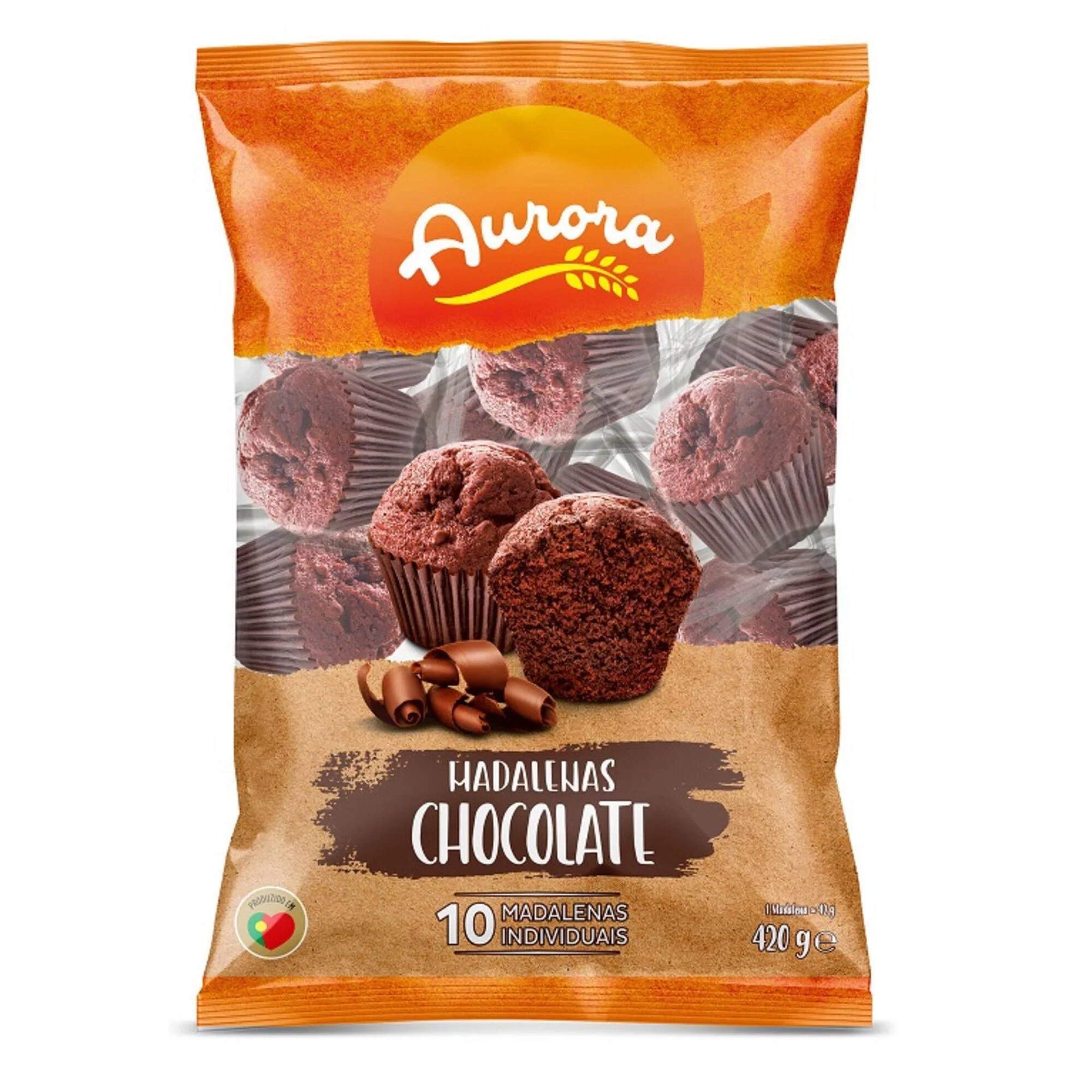 Aurora Madalenas Chocolate 420g