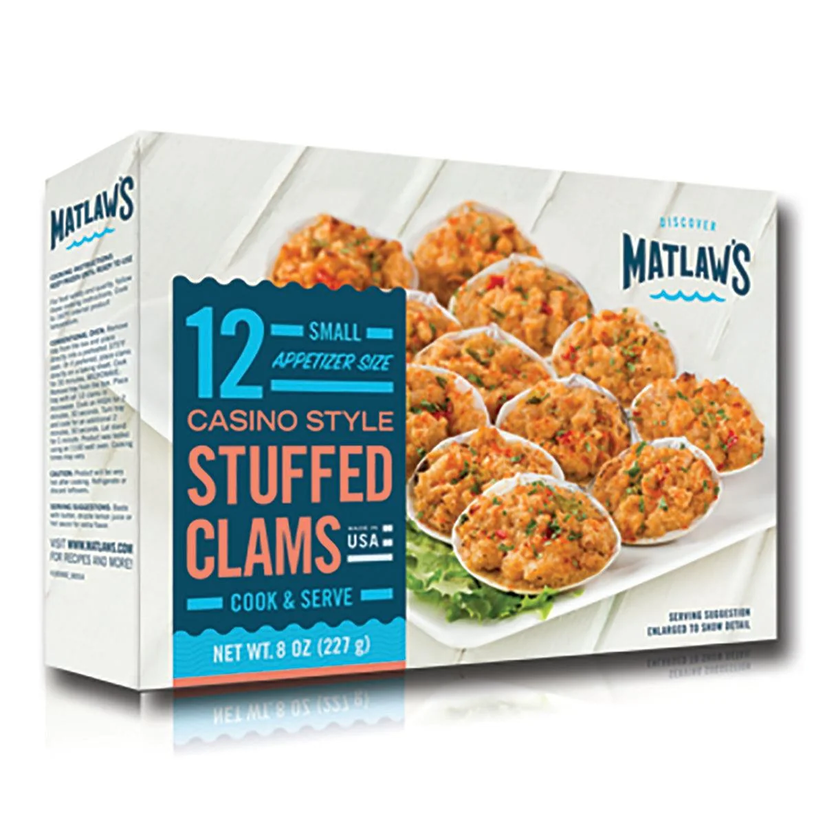 Matlaws Small Clams Casino