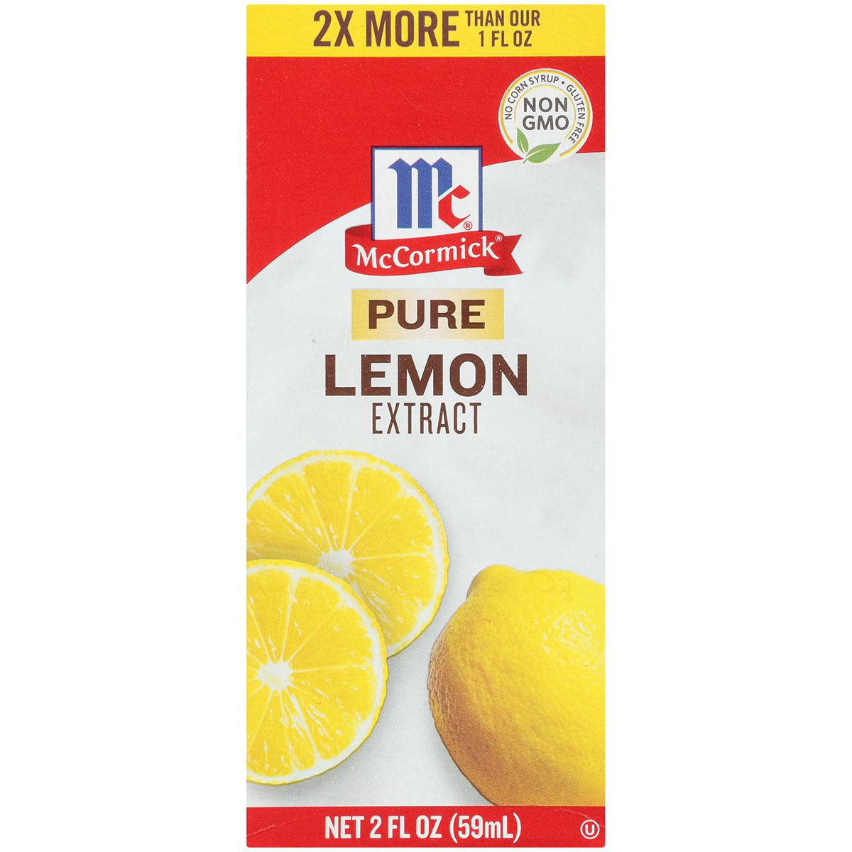 McCormick Pure Lemon Extract 2floz