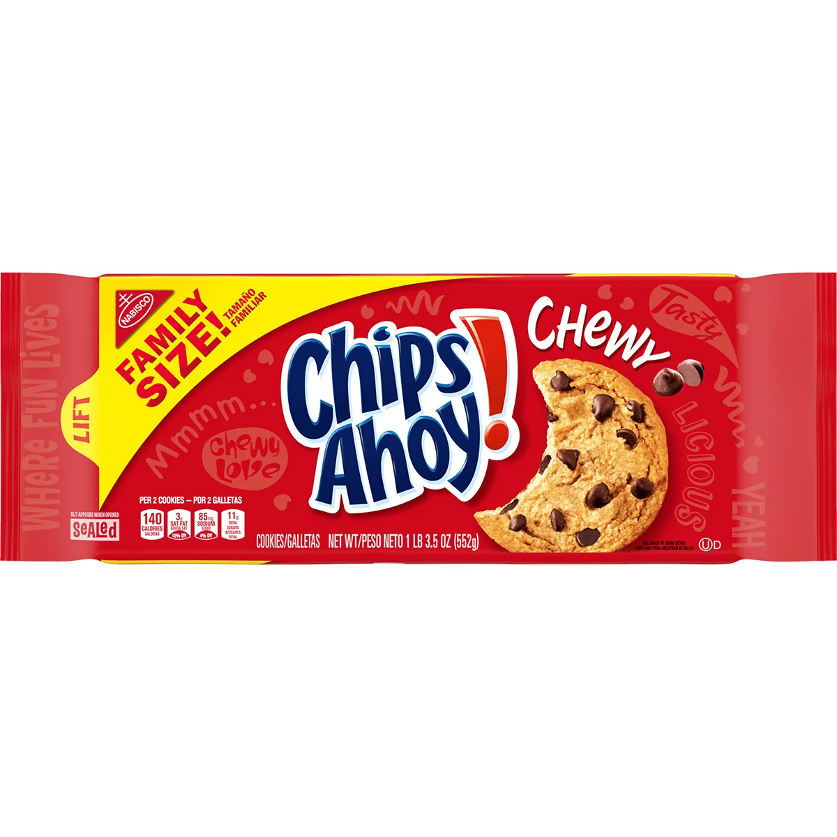 Nabisco Chips Ahoy Chewy Family Pack