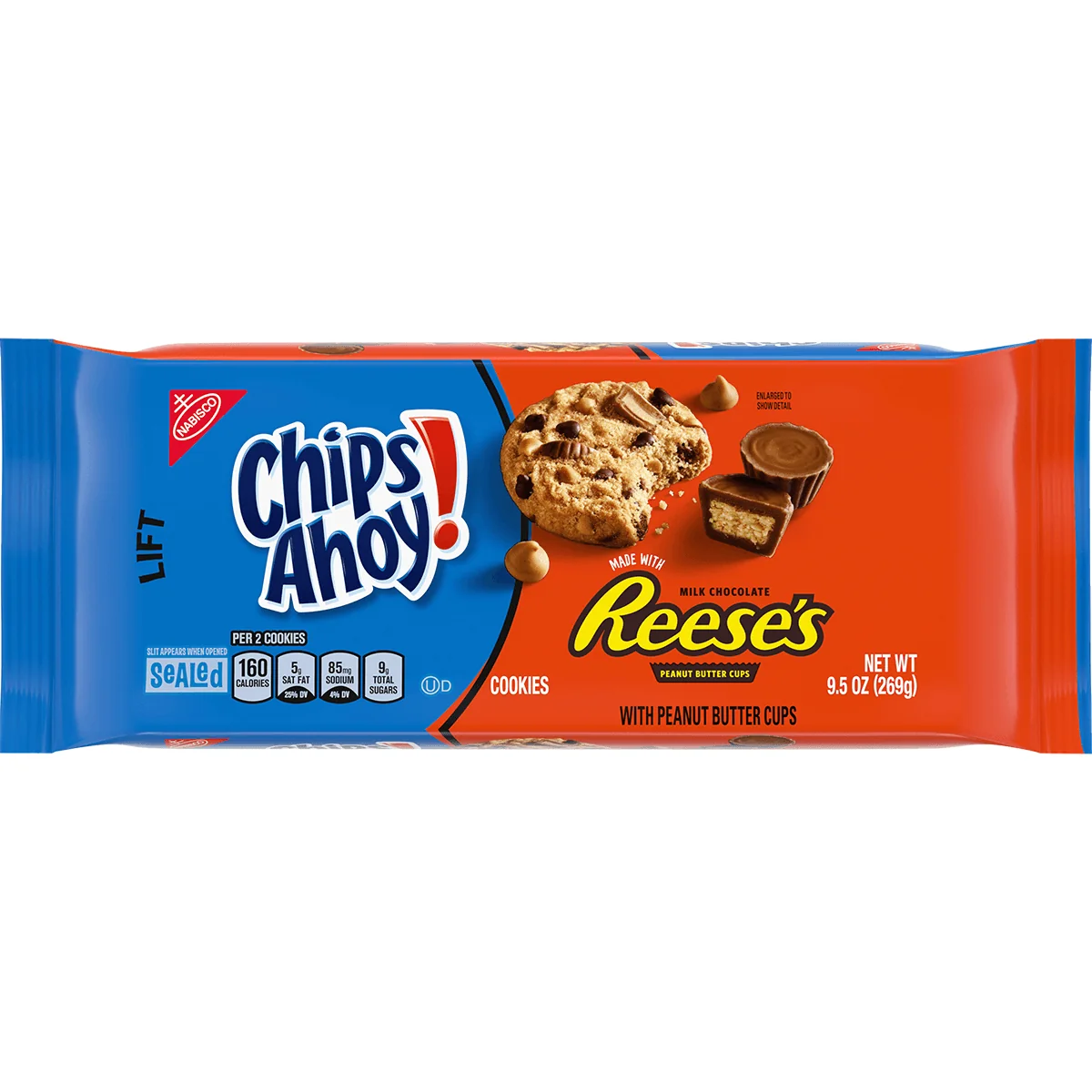 Nabisco Chips Ahoy Reeses Pnt Btr 9.5oz