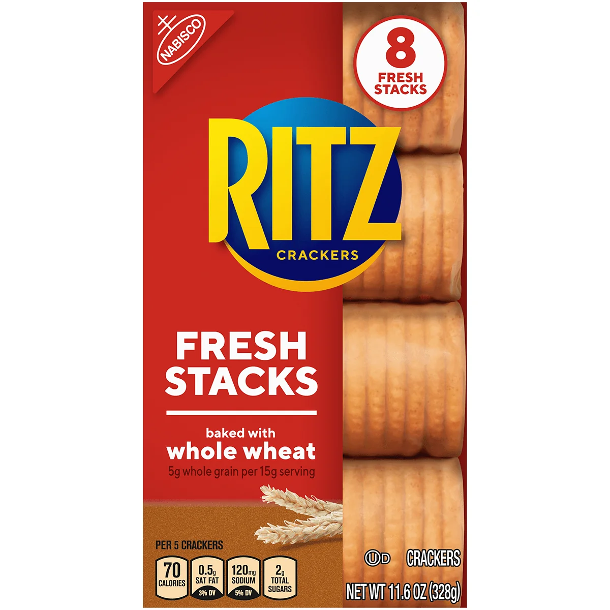 Nabisco Ritz Whole Wheat Crackers