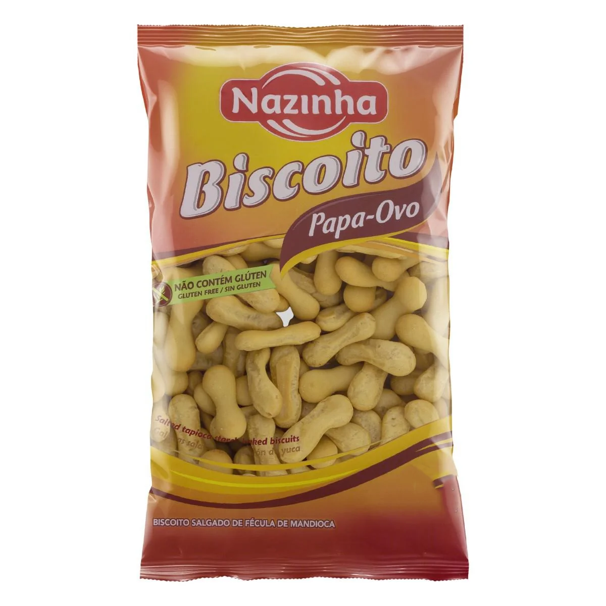 Nazinha Biscoito de Papa Ovo 140g