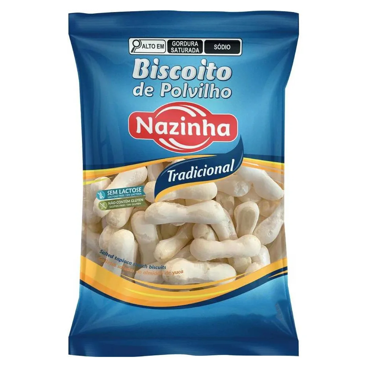 Nazinha Biscoito Polvilho Tradicional 140g