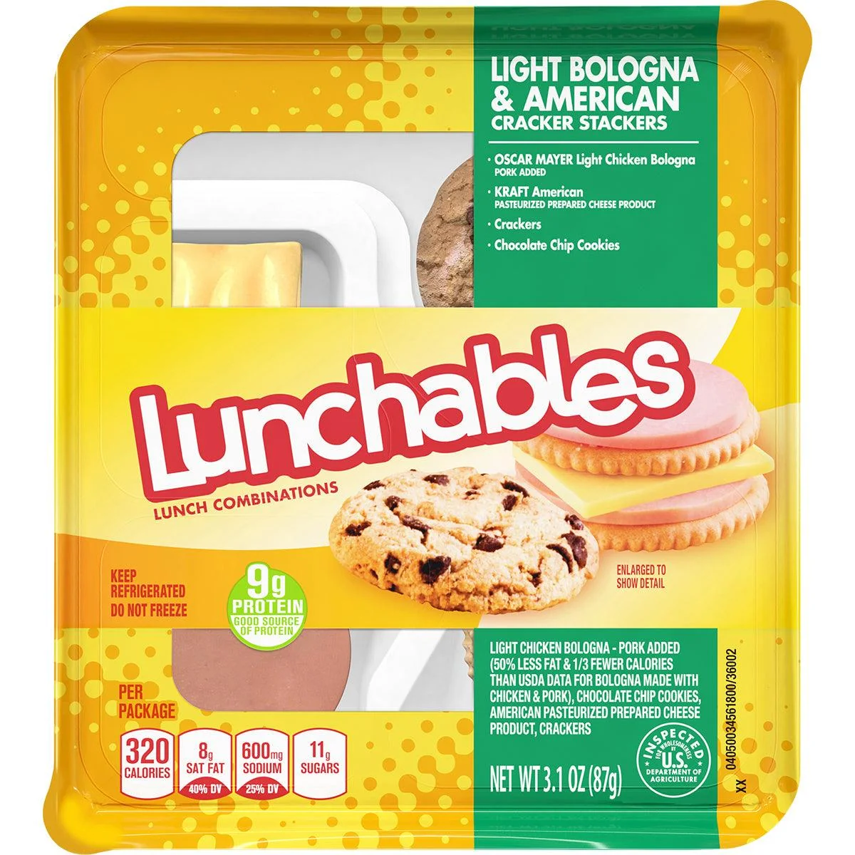 Oscar Mayer Bologna&American Cheese Lunch 87g