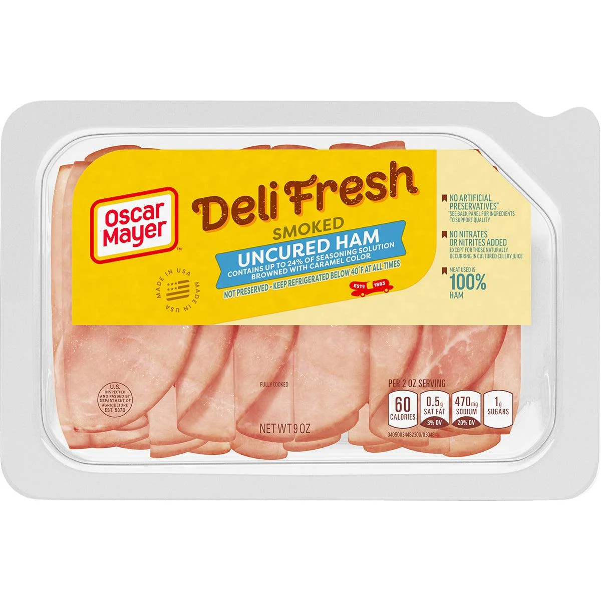 Oscar Mayer DS Smoked Ham 9oz