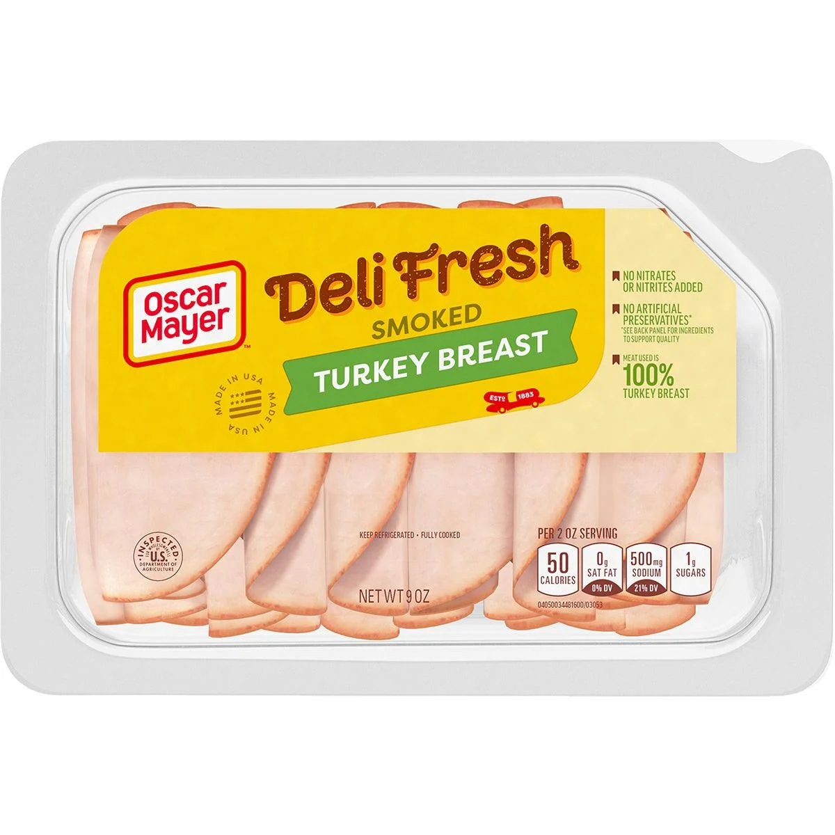 Oscar Mayer DS Smoked Turkey 9oz