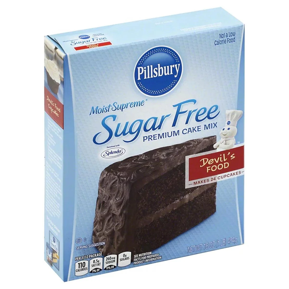Pillsbury SF Devils Food Cake Mix 16oz