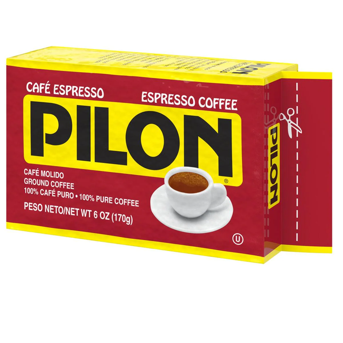 Pilon Coffee Brick Pack 6oz